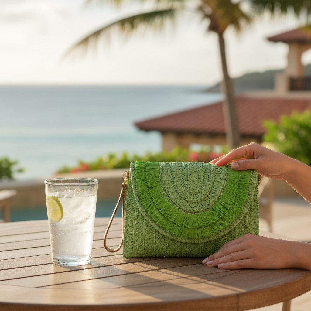 Twine Envelope Style Bag