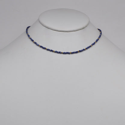 Small Beaded Crystal Necklace