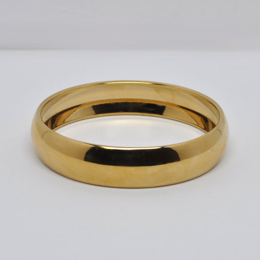 Metallic Large Bangle
