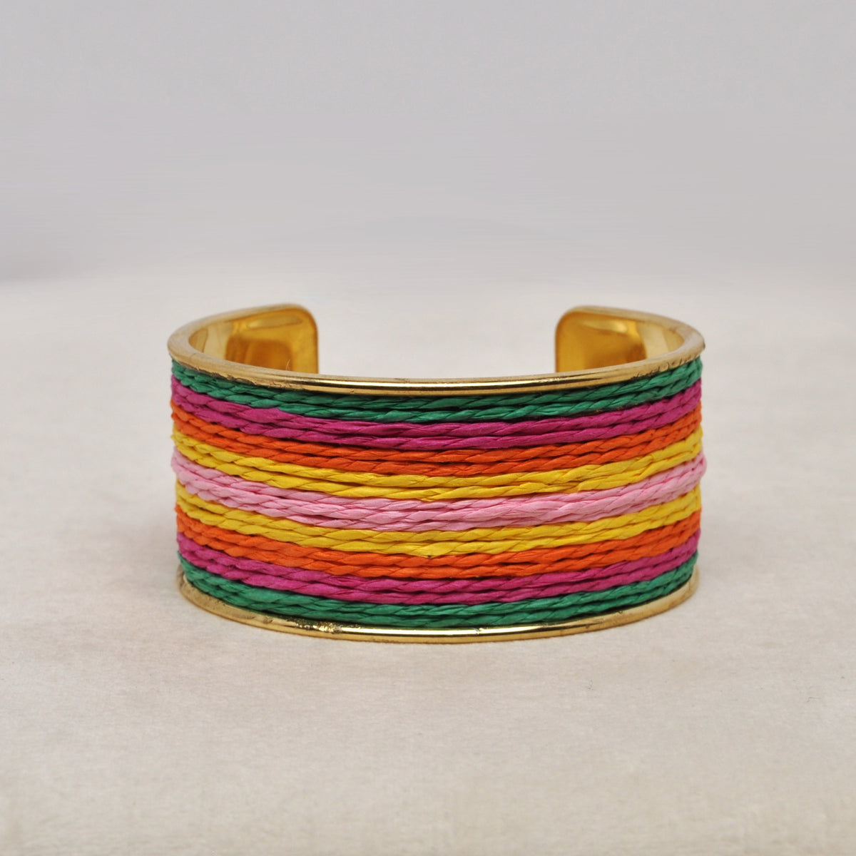 Straw Design Cuff