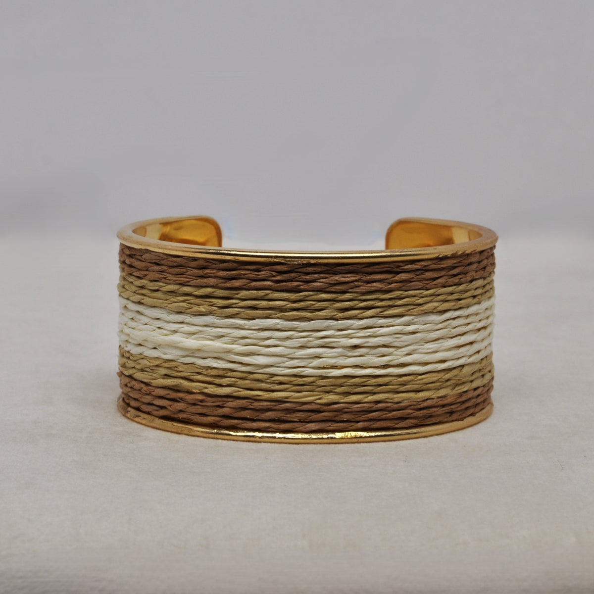 Straw Design Cuff