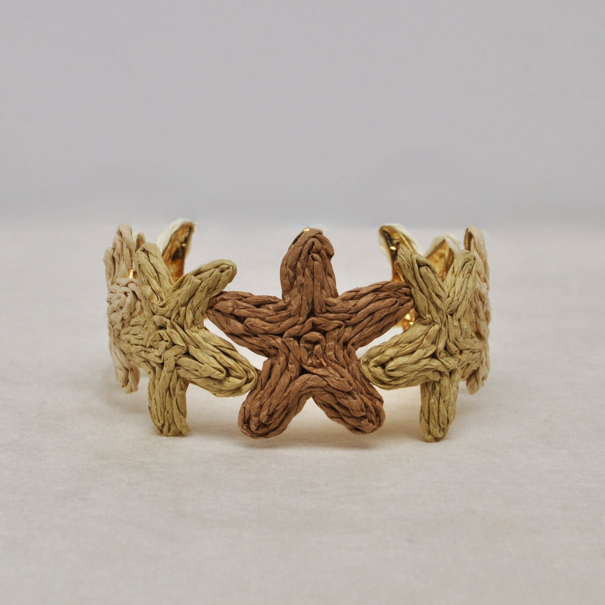 Starfish Straw Design Cuff