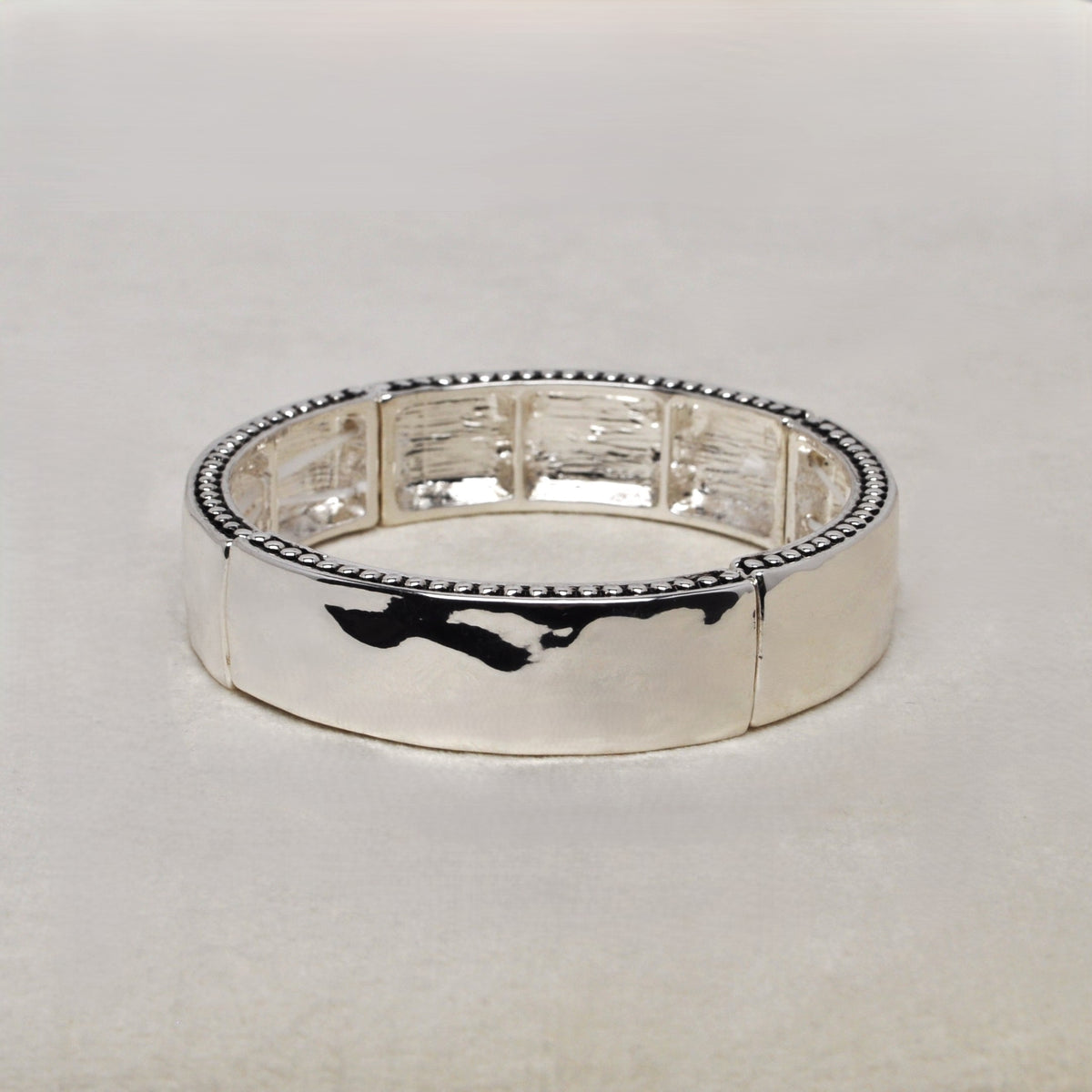 Hammered Stretch Bracelet