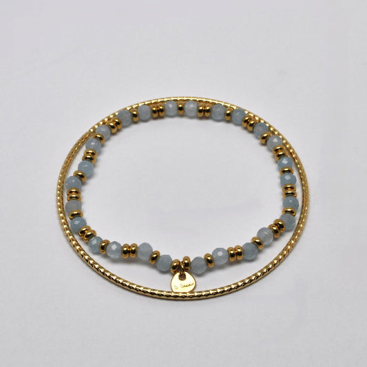 Beaded 2 Layered Bracelets