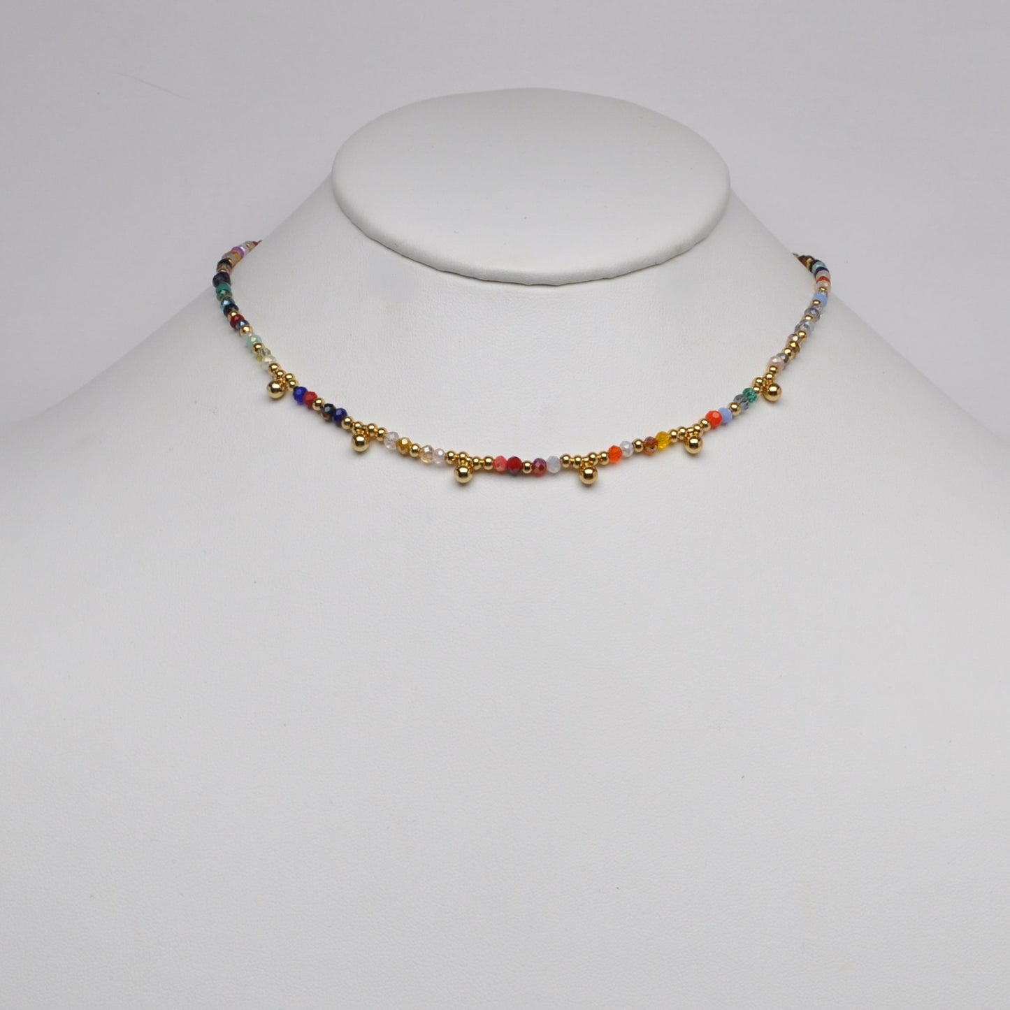 Statement Boho Beaded Necklace