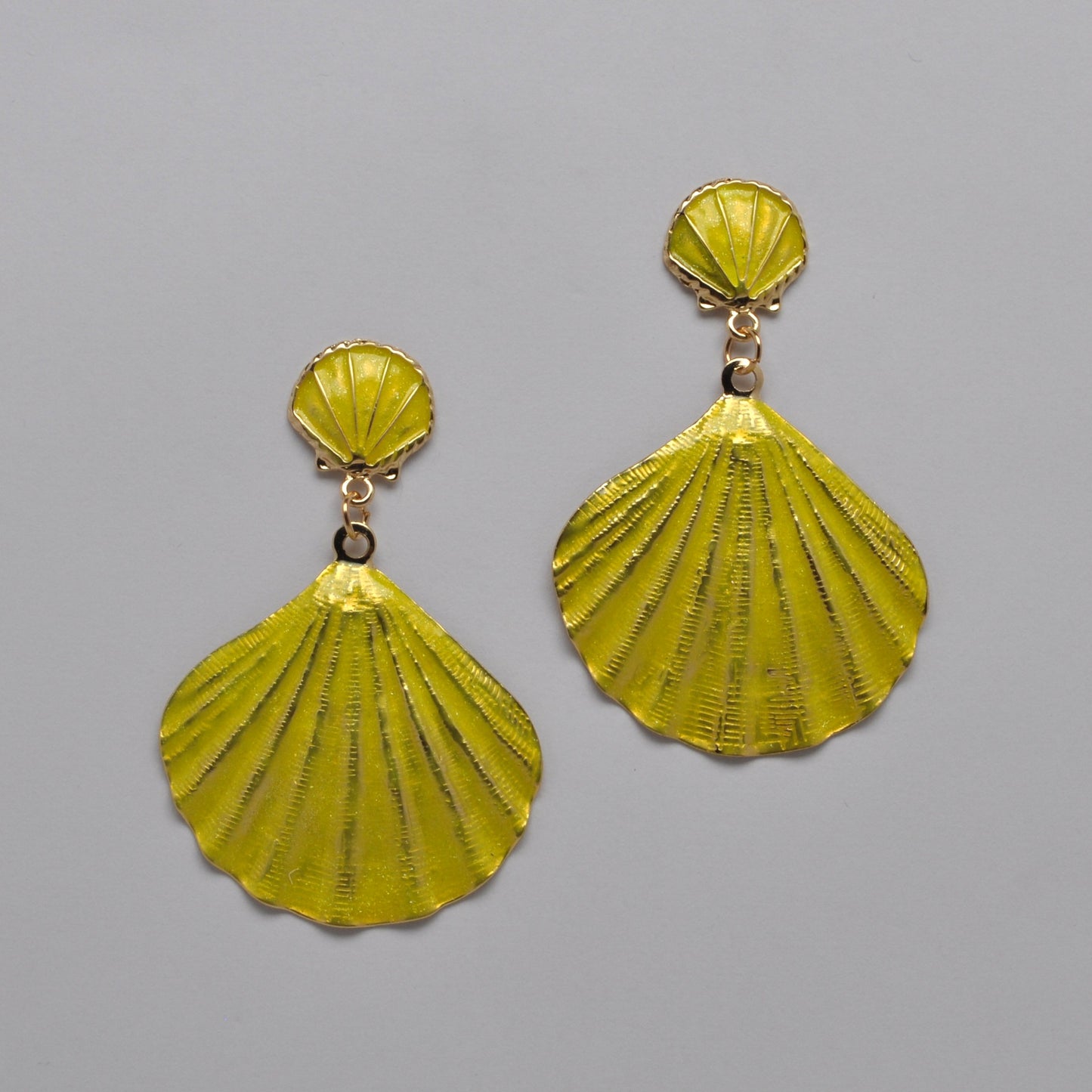Seashell Nautical Drop Earrings