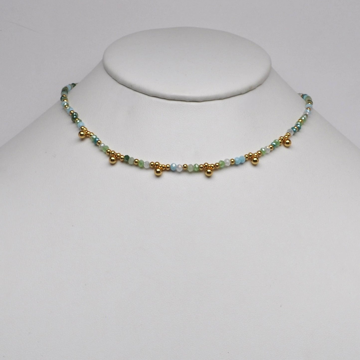Statement Boho Beaded Necklace