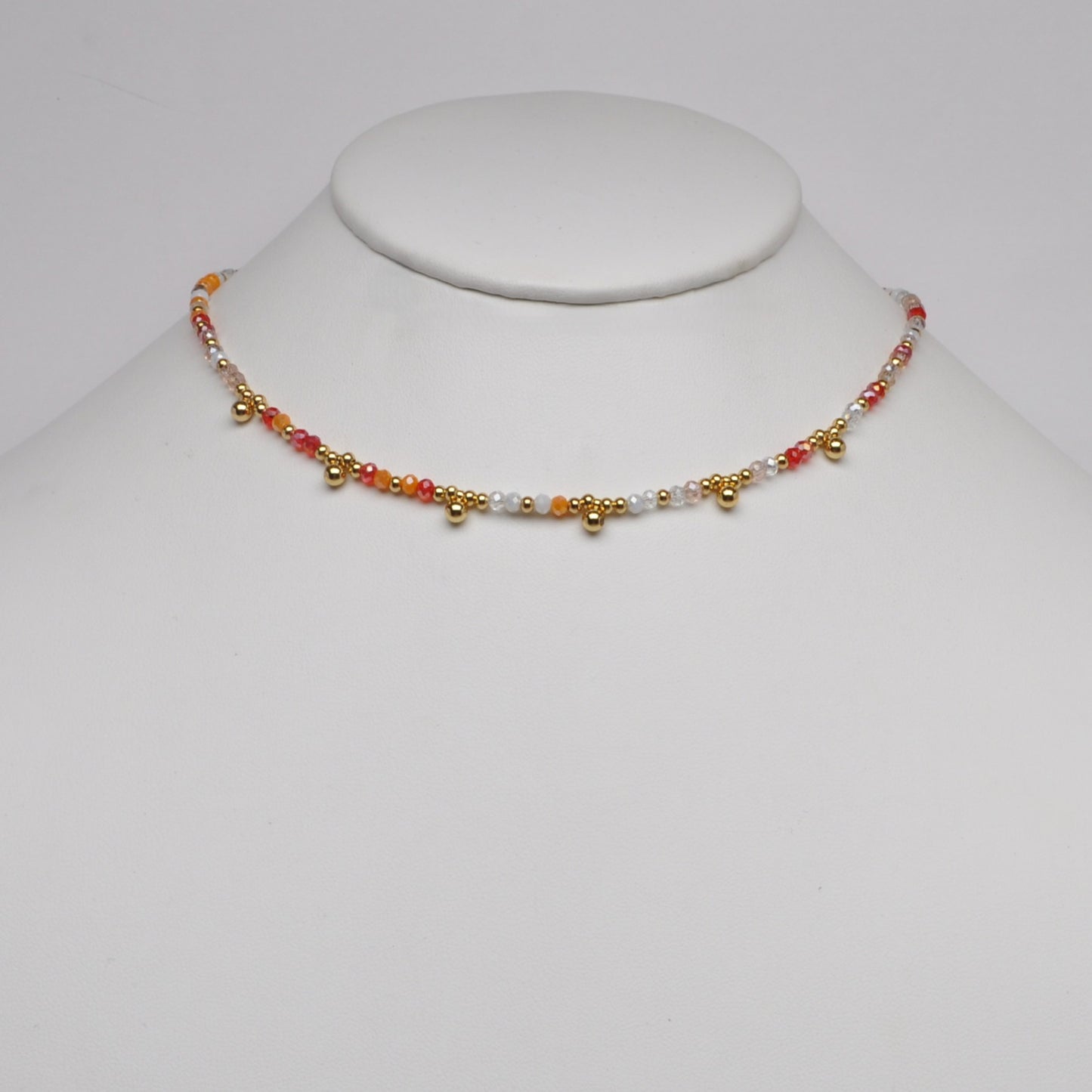 Statement Boho Beaded Necklace