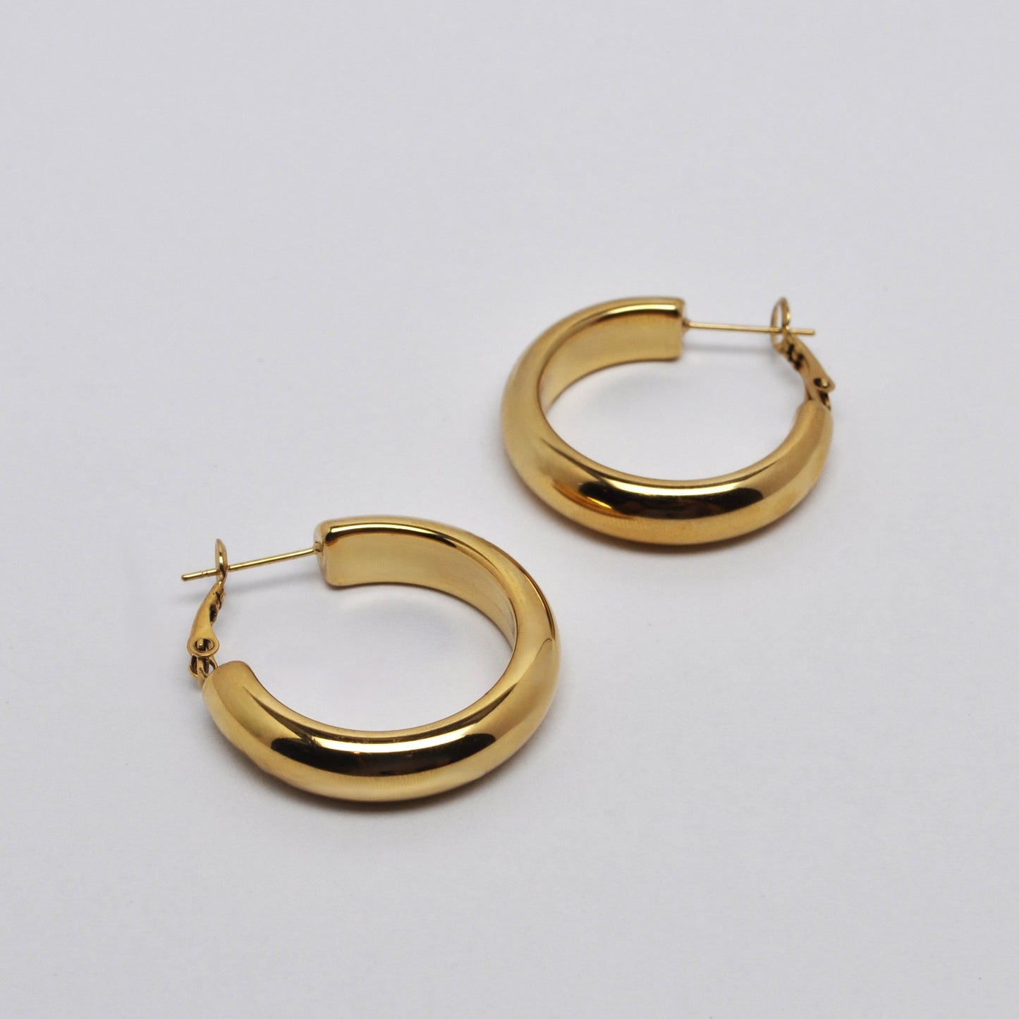 Hoop Chunky Earrings