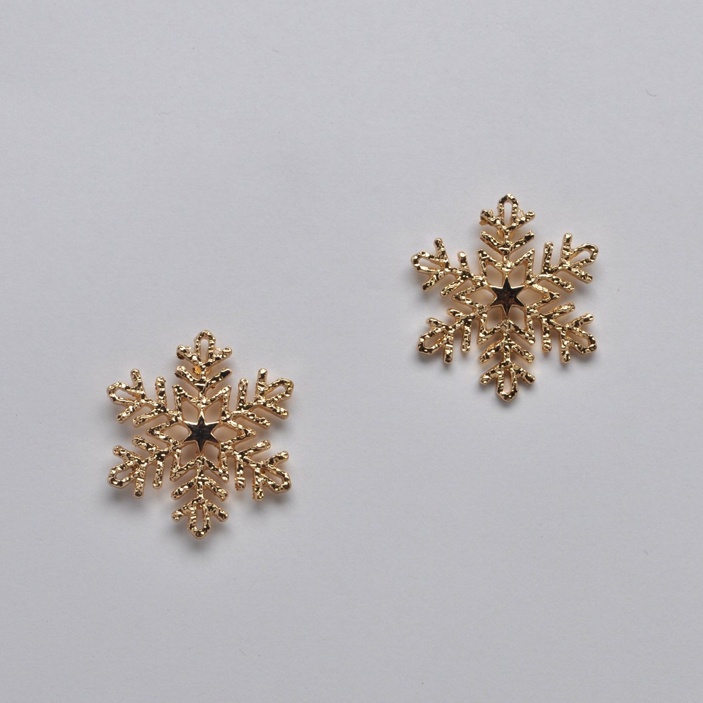 Snowflake Stud Earrings