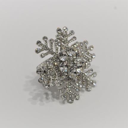 Large Snowflake Ring