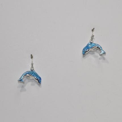 Dolphin Drop Earrings