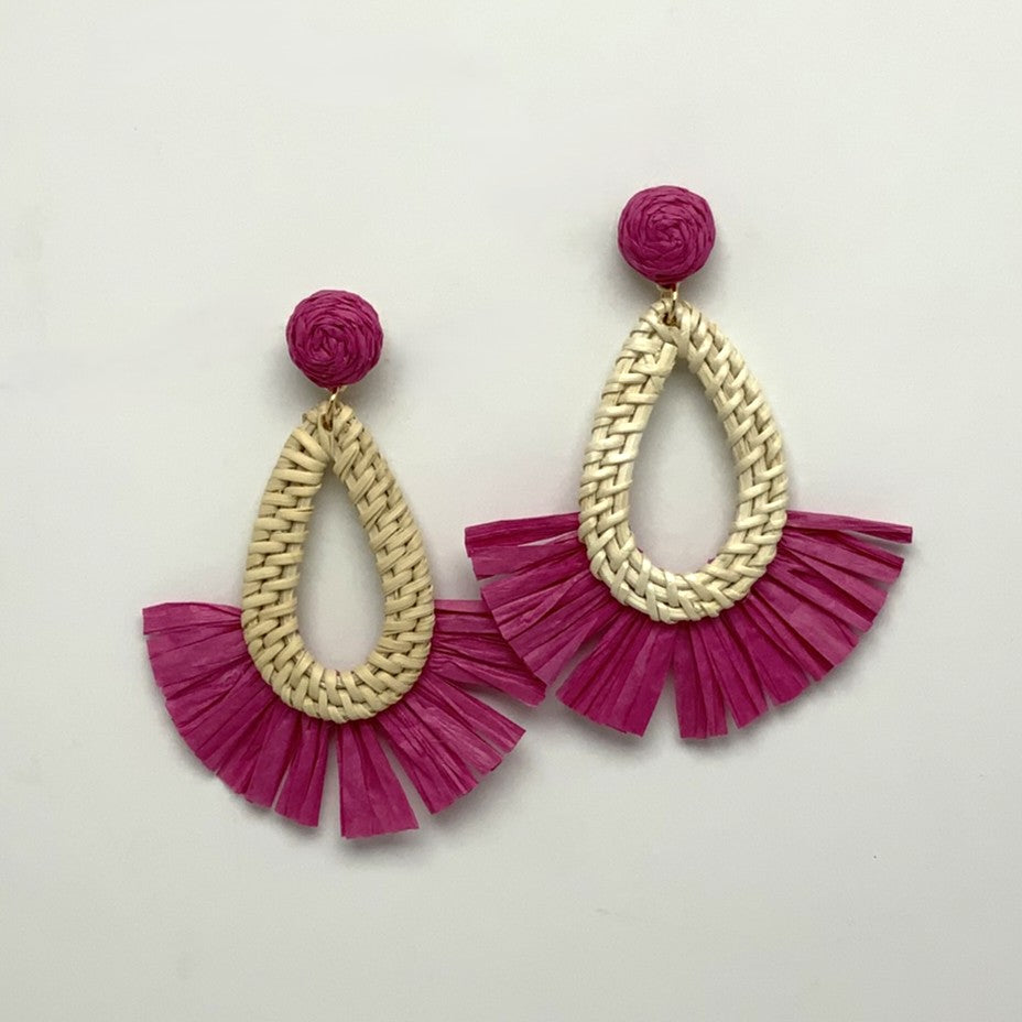 Teardrop Twine Earrings