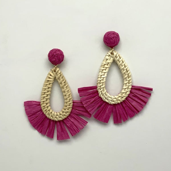 Teardrop Twine Earrings