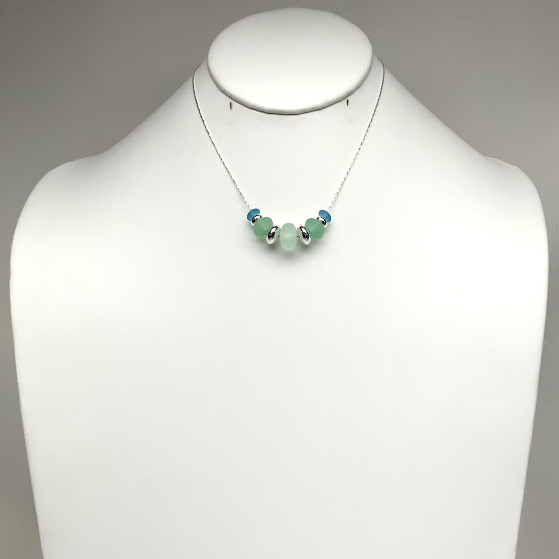 Sea glass Stone Necklace
