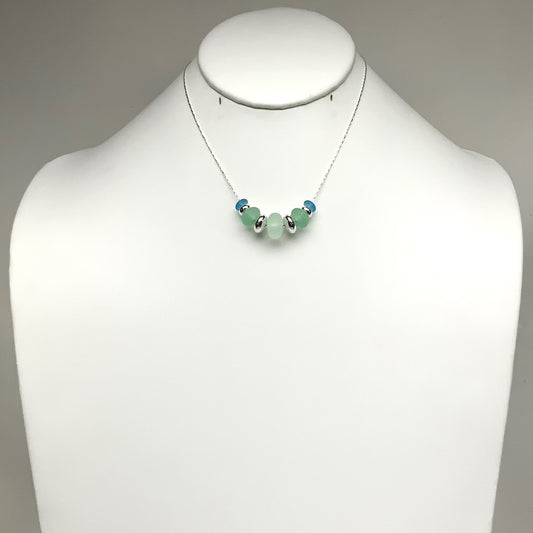 Sea glass Stone Necklace