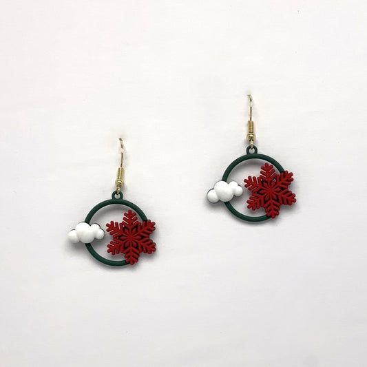 Snowflake Sky Earrings