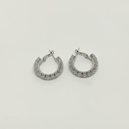 Crystal Hoops