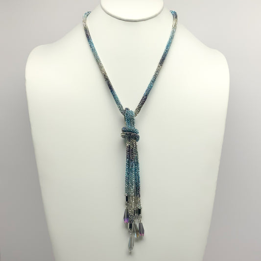 Crystal Tassel Necklace