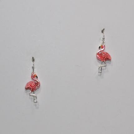 Flamingo Drop Earrings