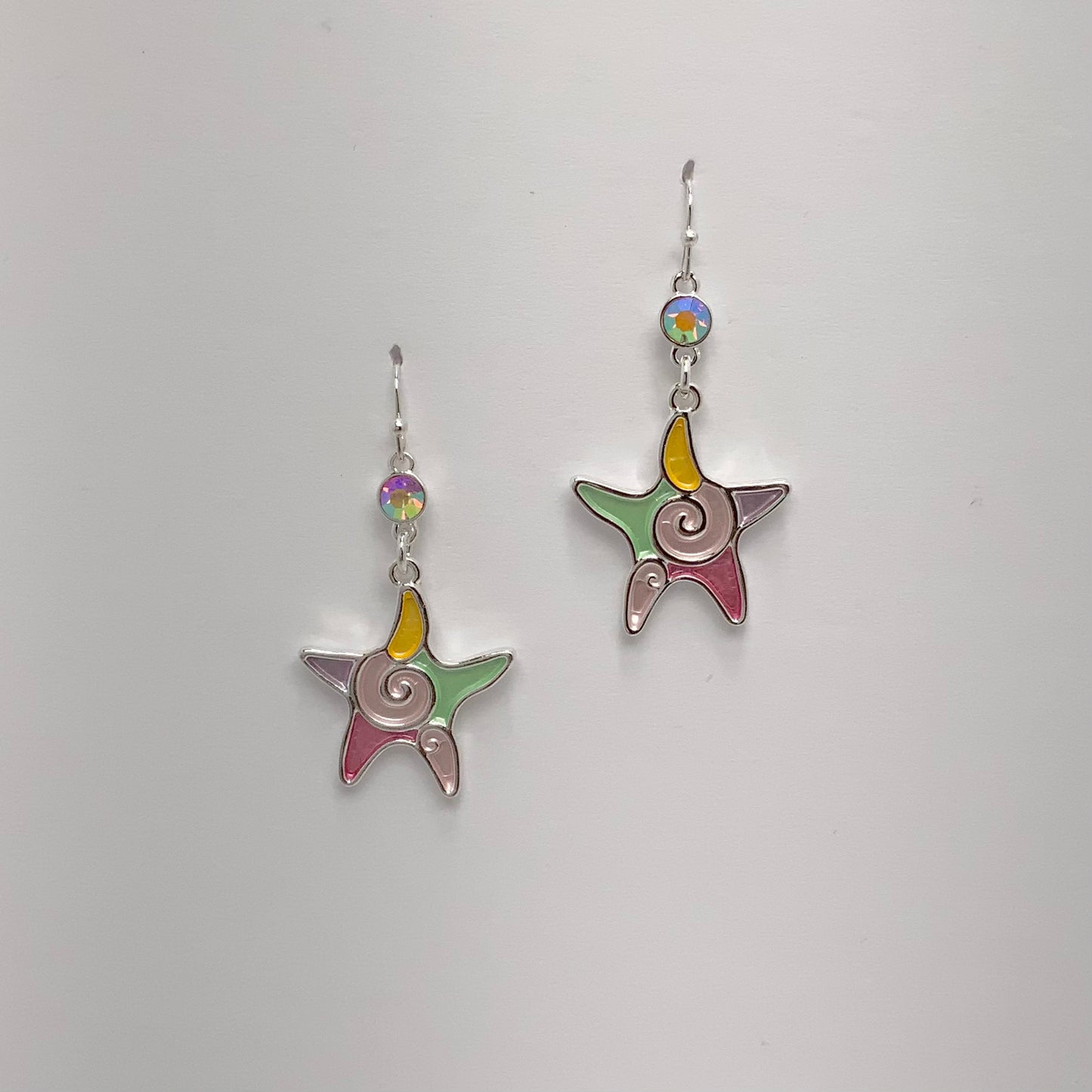 Starfish Drop Earrings