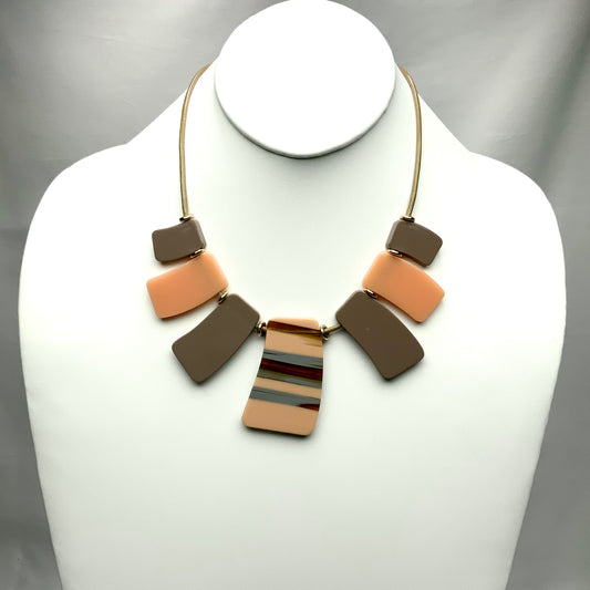 Lucite Tribal Look Bib