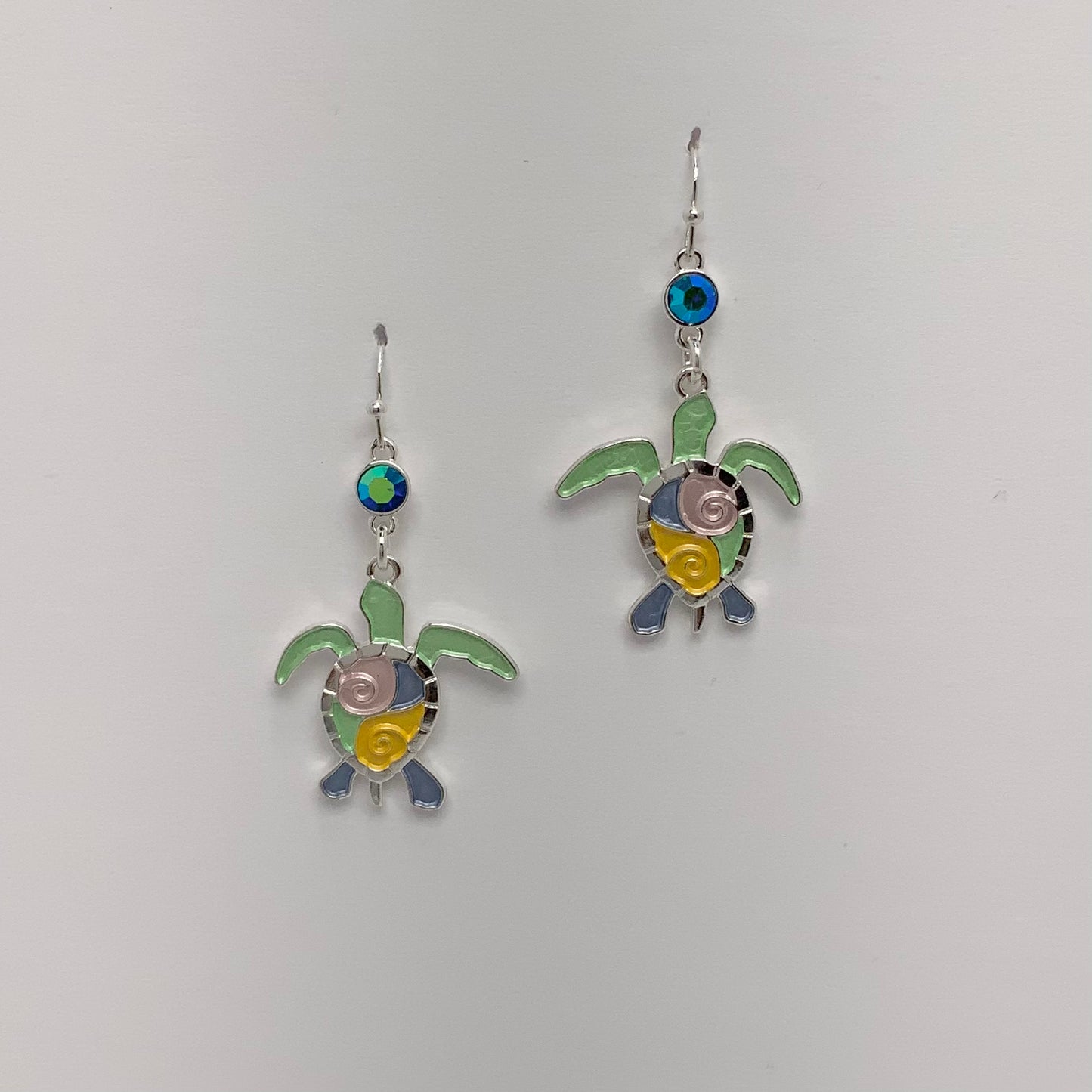 Turtle Drop Earrings