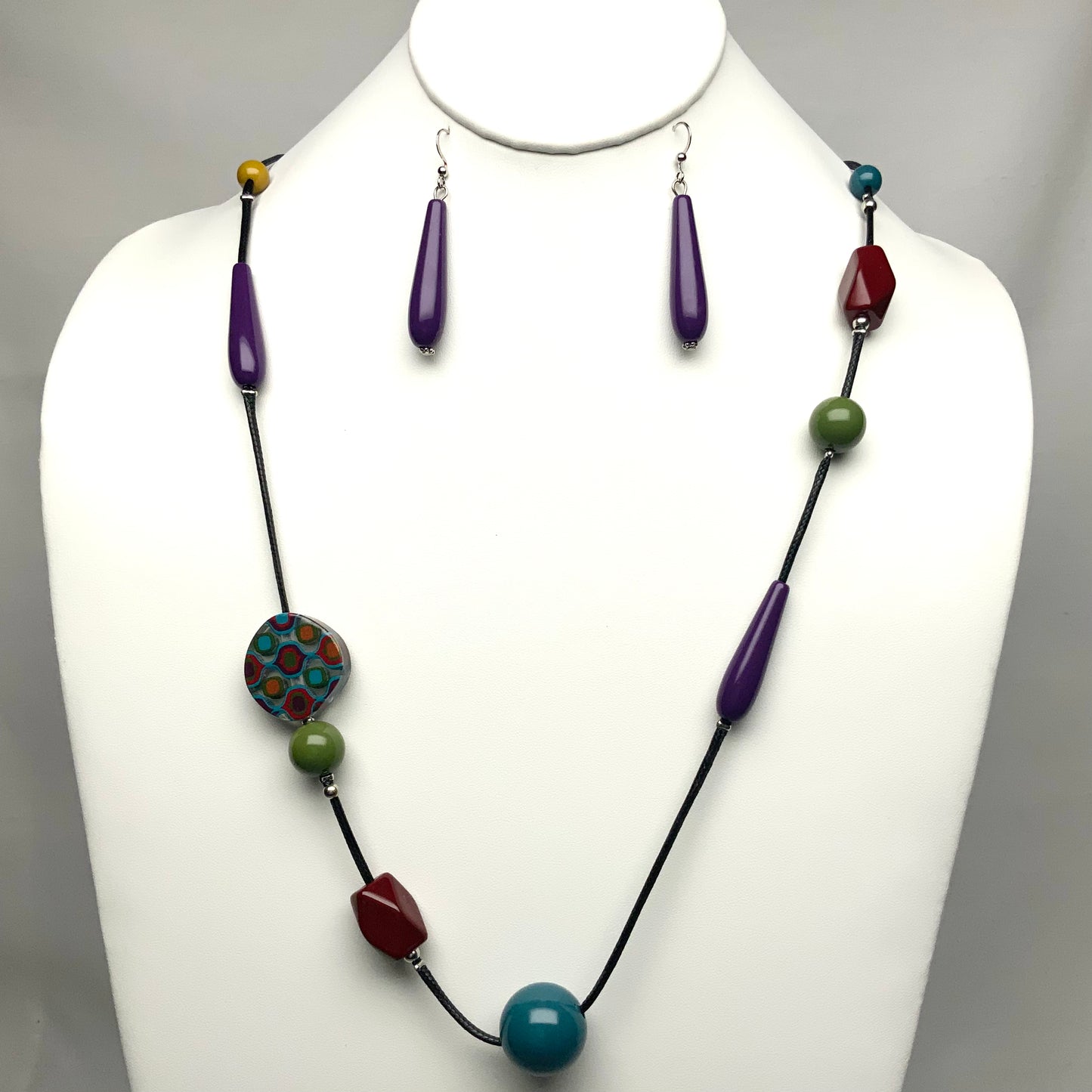 40” Beaded Necklace set