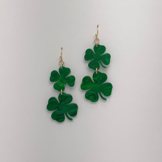 Four Leaf Clover Earrings