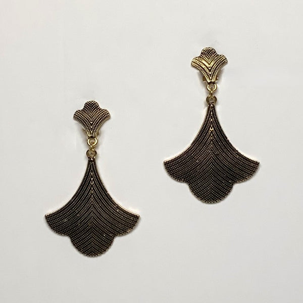 Textured Clip On Earrings