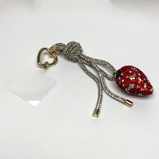 Strawberry Keychain/Phone Charm