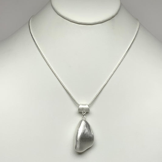 Silver Drop Necklace