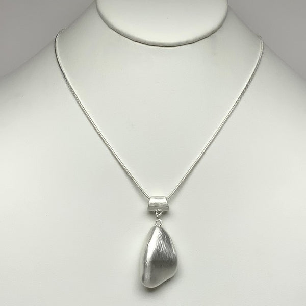 Silver Drop Necklace