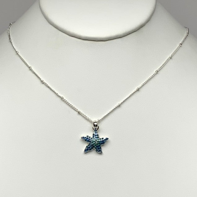 Bling Starfish Necklace