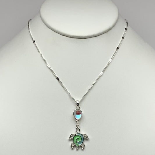 Nautical Turtle Necklace