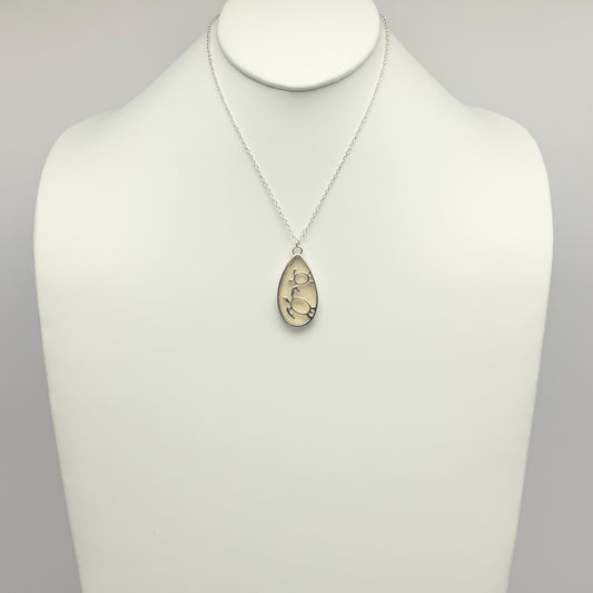 Teardrop Turtle Necklace