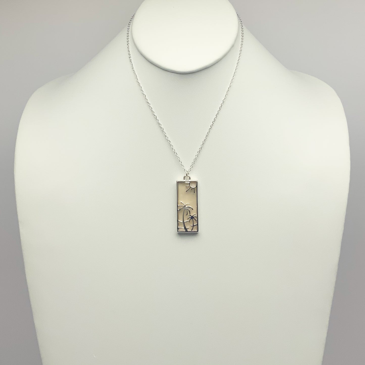 Palm Trees Necklace