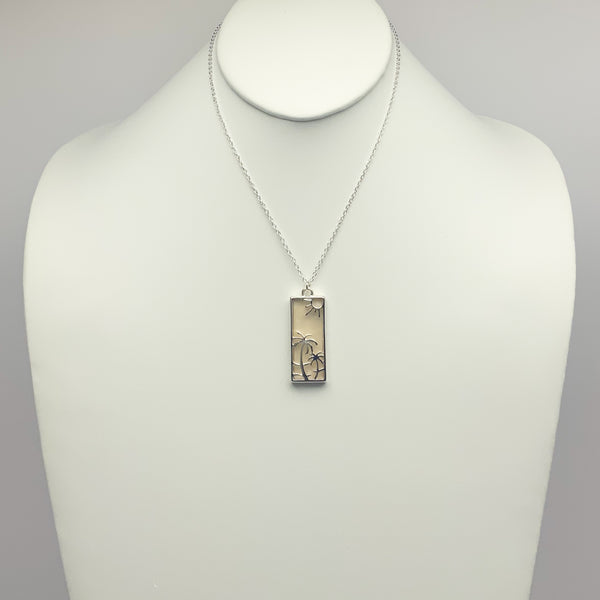 Palm Trees Necklace