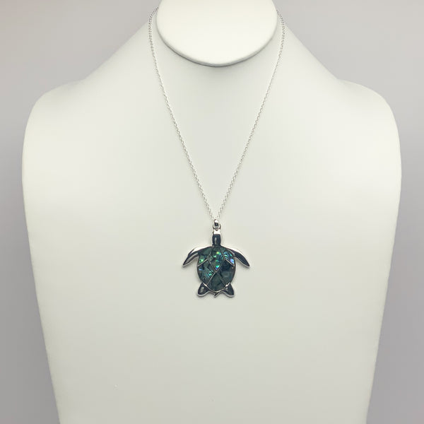 Big Turtle Drop Necklace