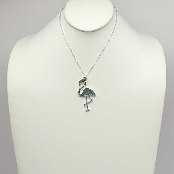 Flamingo Drop Necklace