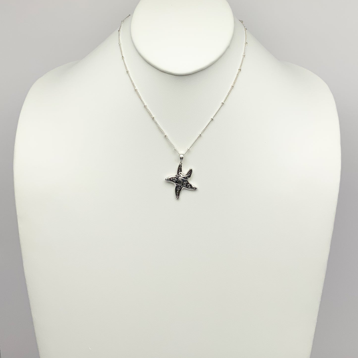 Starfish Drop Necklace