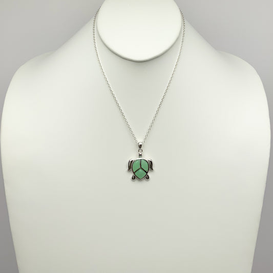 Turtle Drop Necklace