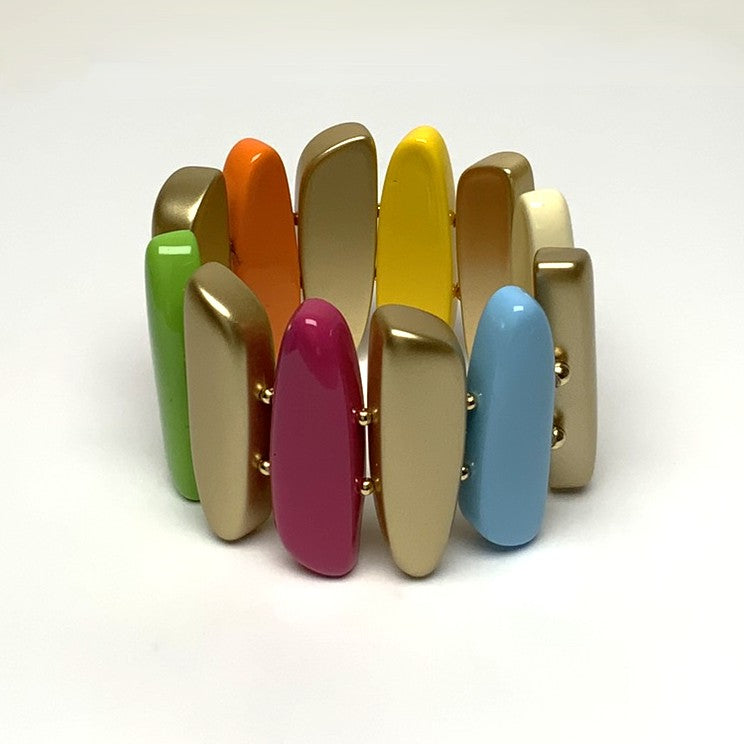 Gold Rainbow Bracelet