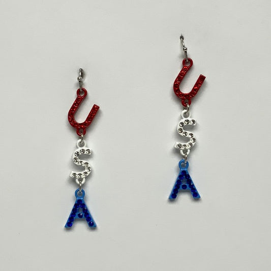 USA Dangle Earrings