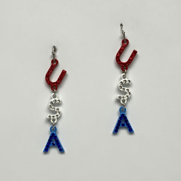 USA Dangle Earrings