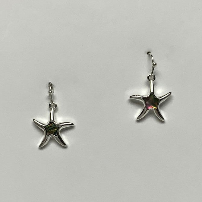 Starfish Enamel Earrings