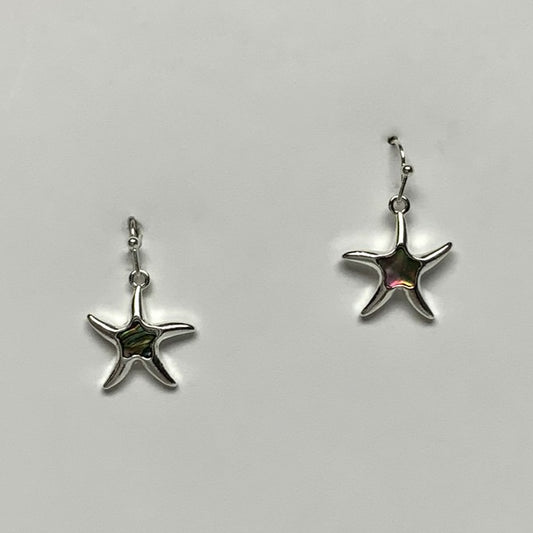 Starfish Enamel Earrings
