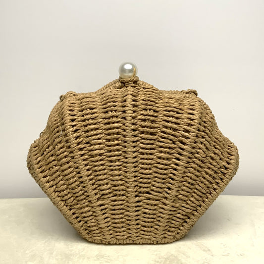 Twine Clamshell Purse