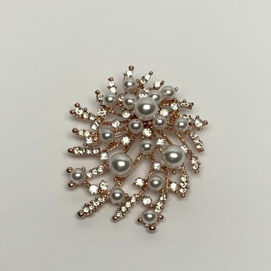 Pearl Crystal Pin