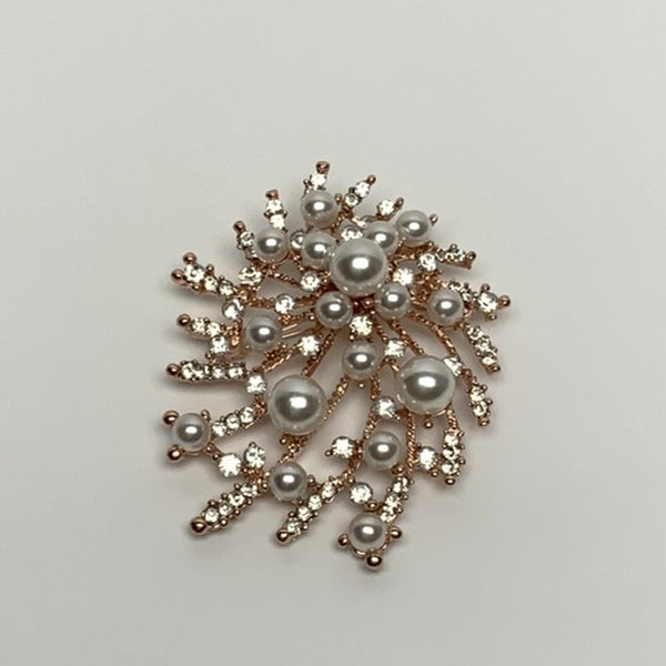Pearl Crystal Pin